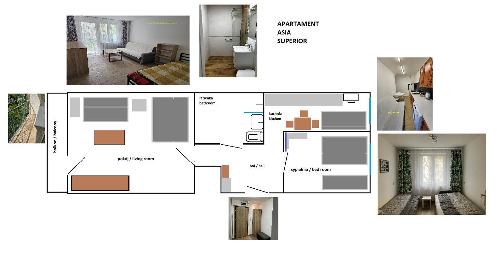 Apartamenty Asia คราคูฟ ภายนอก รูปภาพ